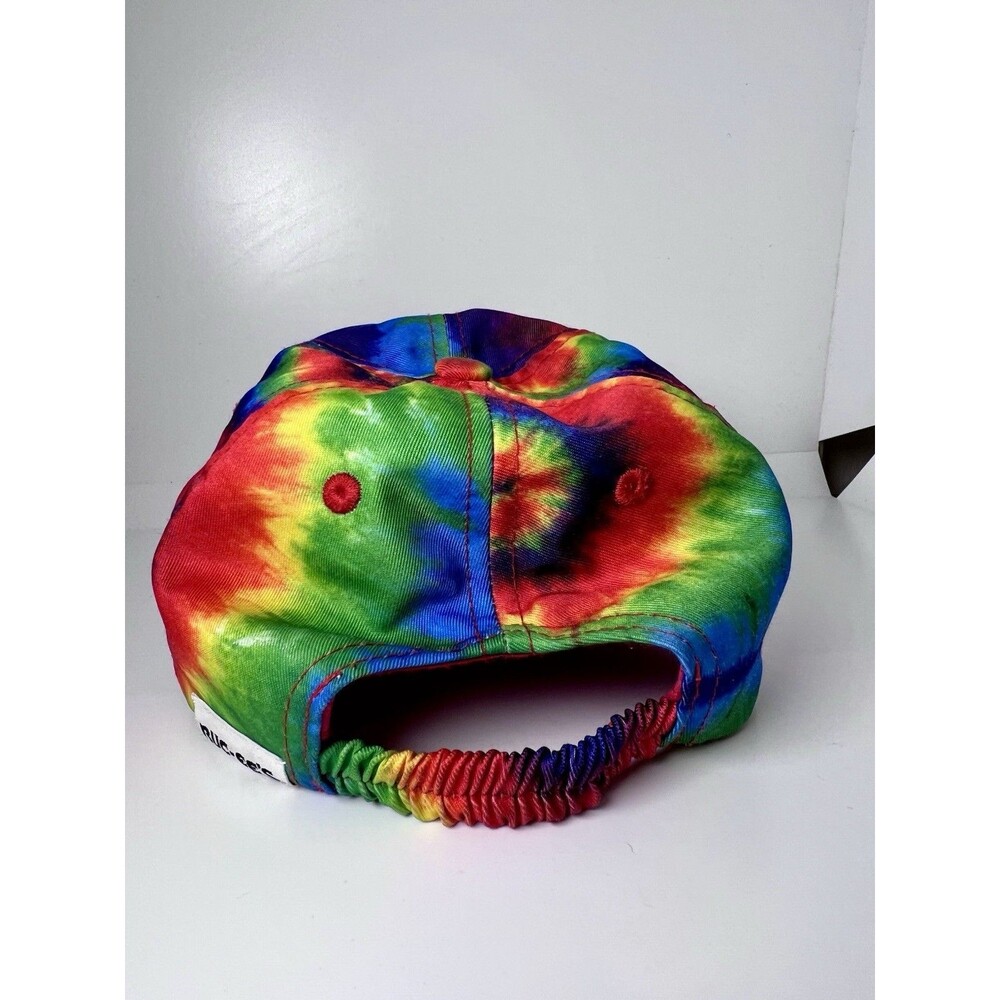 Buc-ee's Tie Dye Mesh Snapback Toddler Hat Cap With SPF, Peace-Love-Buccee - Picture 3 of 8
